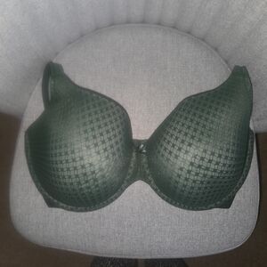 Cacique Olive Green Cotton T-shirt Bra